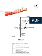 Site Plan Sample