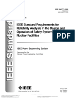 IEEE Std-577-2004 Reliability For Nuclear Plant
