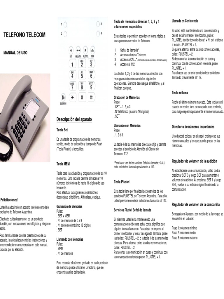 Manual Siemens Euroset PDF Teléfono Enchufes y tomas de corriente