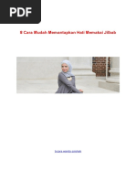 Download Cara atu Tips Memantapkan Hati Untuk Berhijab by Muhammad Wira Wijaya SN320031389 doc pdf