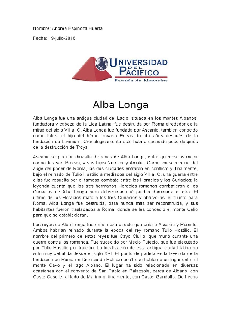 Alba Longa | PDF
