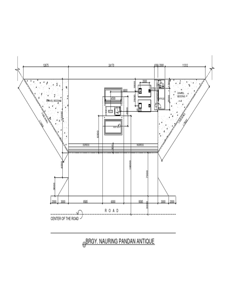 Site Layout for Concrete Canopy Project | PDF