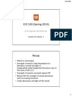 CCE 520 (Spring 2015) : Civil Engineering Materials