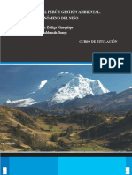 Geografía Del Perú y Gestión Ambiental 