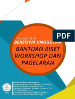 Juknis 2016 Beasiswa Bantuan Riset, Workshop J Pelatihan Dan Pagelaran