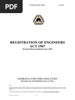 BEM Registration of Engineers Act 1967