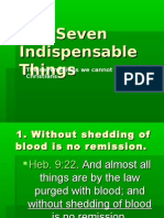 The Seven Indispensable Things