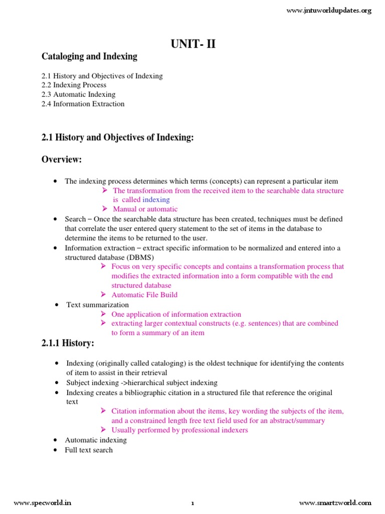 Indexing Techniques in Information Retrieval | PDF | Search Engine ...