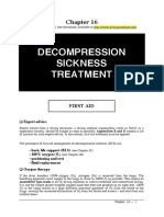 Decompression Sickness Treatment: First Aid