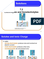 7.2 Electrolytes and Nonelectrolytes: Chapter 7 Solutions