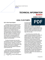 Axial Flow Pumps Technical Bulletin