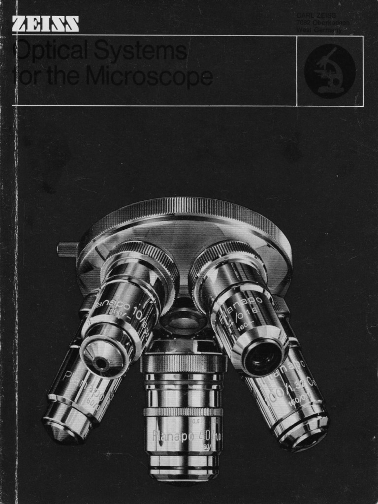 Carl Zeiss Oberkochen-Optical Systems for the Microscope 