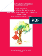 tesis parctica de valores a travez de cuentos infantiles