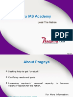 Nation's Best IAS Coaching Centre in Hyderabad, Top Civil Service Coaching Center in Hyderabad - Pragnya IAS Academy