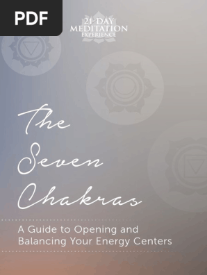 The Seven Chakras Deepak Chopra Pdf Chakra Spirituality