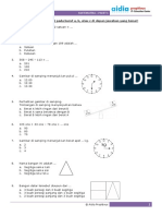 Soal Latihan Matematika SD Kelas 2 - Paket 1