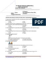 Soal Uts Ipa Kelas 4 Semester 2 PDF