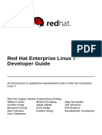 Red Hat Enterprise Linux 7 Developer Guide en US