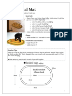 210-53 Oval Mat: Materials