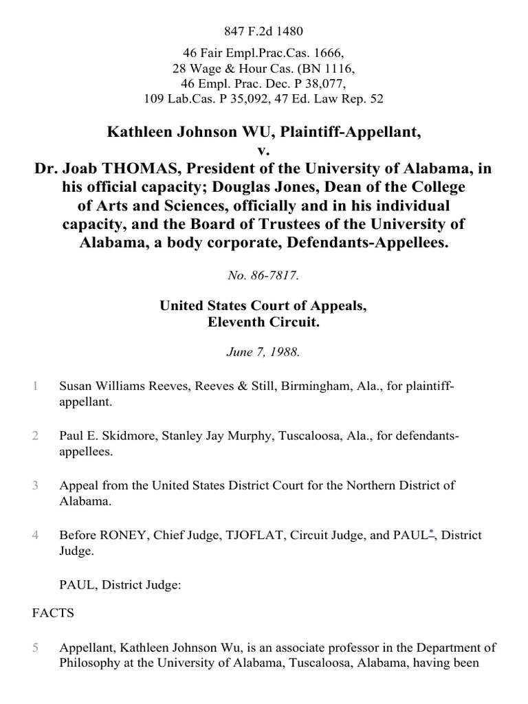 United States Court of Appeals, Eleventh Circuit PDF Supplemental