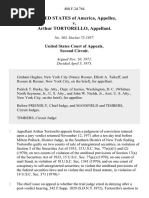 United States v. Arthur Tortorello, 480 F.2d 764, 2d Cir. (1973)