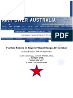 Flanker Radars in Beyond Visual Range Air Combat