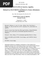 United States v. Michael Lee Matthews and Robert G. Prater, 20 F.3d 538, 2d Cir. (1994)