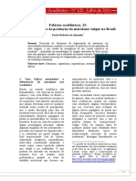 ALMEIDA, Paulo Roberto. O modo repetitivo de produção do marxismo vulgar no Brasil