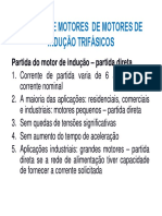 Partidas e classificação de motores de indução trifásicos