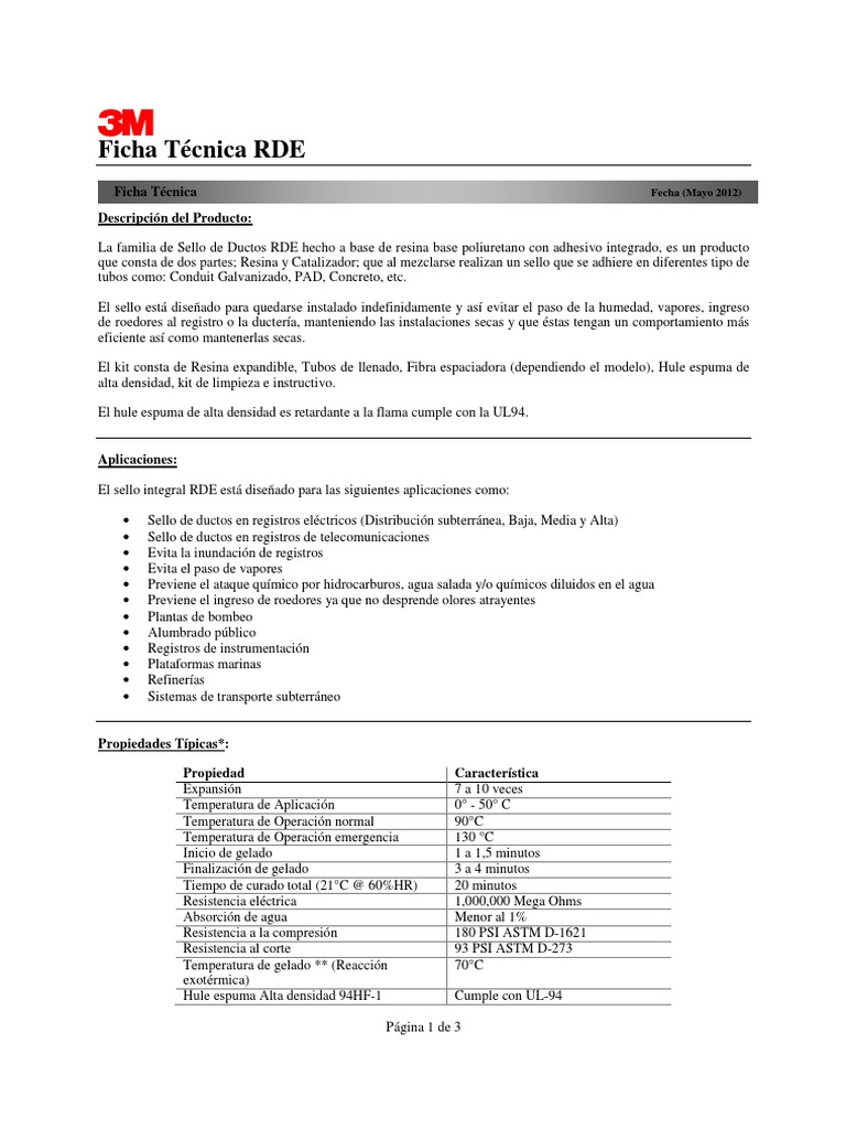 Espuma de Poliuretano PDF PDF Poliuretano Aluminio