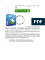 Internet Download Manager v6.20 Build 5 Final Full Patch