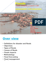Floods: Planning & Management For Disasters