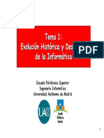 Historia y Evolucion de La Informatica PDF