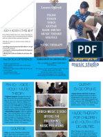 Eroica Music Studio Brochure