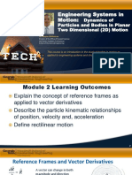 Module 2 - 2D Dynamics PDF