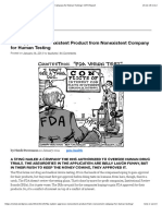 FDA Approves Nonexistent Product from Nonexistent Company for Human Testing | COTO Report.pdf