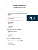 Dampness and Mold Hazard PDF