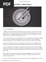 O Verdadeiro Jejum Bíblico - Midia Gospel