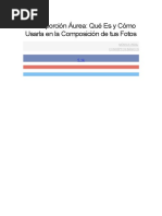 La Proporción Áurea