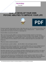 BONO 4 Develop Your Psychic Abilities