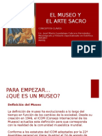 El Museo y El Arte Sacro