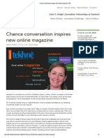 Chance Conversation Inspires New Online Magazine _ JSK