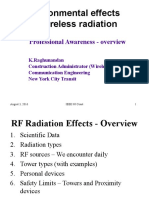 Slides - Environmental Effects of Wireless Radiation