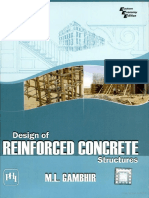 Design of Reinforced Concrete Structures - M L Gambhir 2008