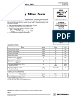 2N3773 NPN Power Transistor Datasheet 