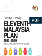 11th Malaysia Plan 2016-2020 Exec Summary BI