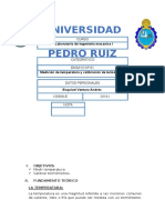 Ensayo 1 Medicion de Temperatura y Calibracion de Termometros