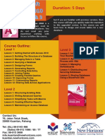 Brochure-Microsoft Access 2010 L123 v2