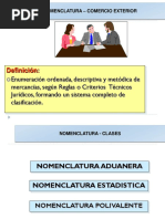 Nomenclatura Arancelaria Introd Lp