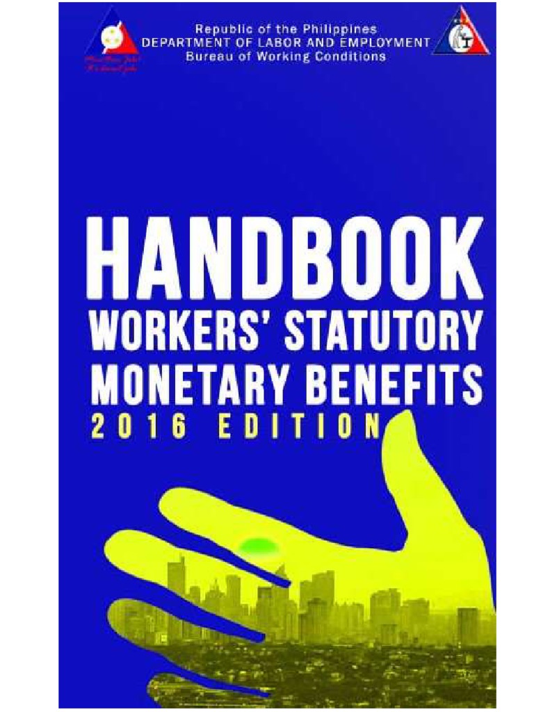 May 2016 Handbook of Statutory Benefits PDF Employee